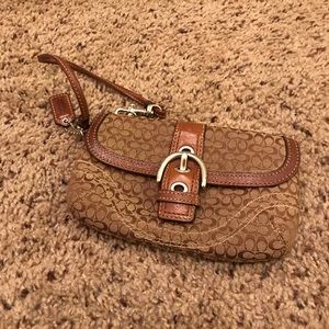 Coach wristlet